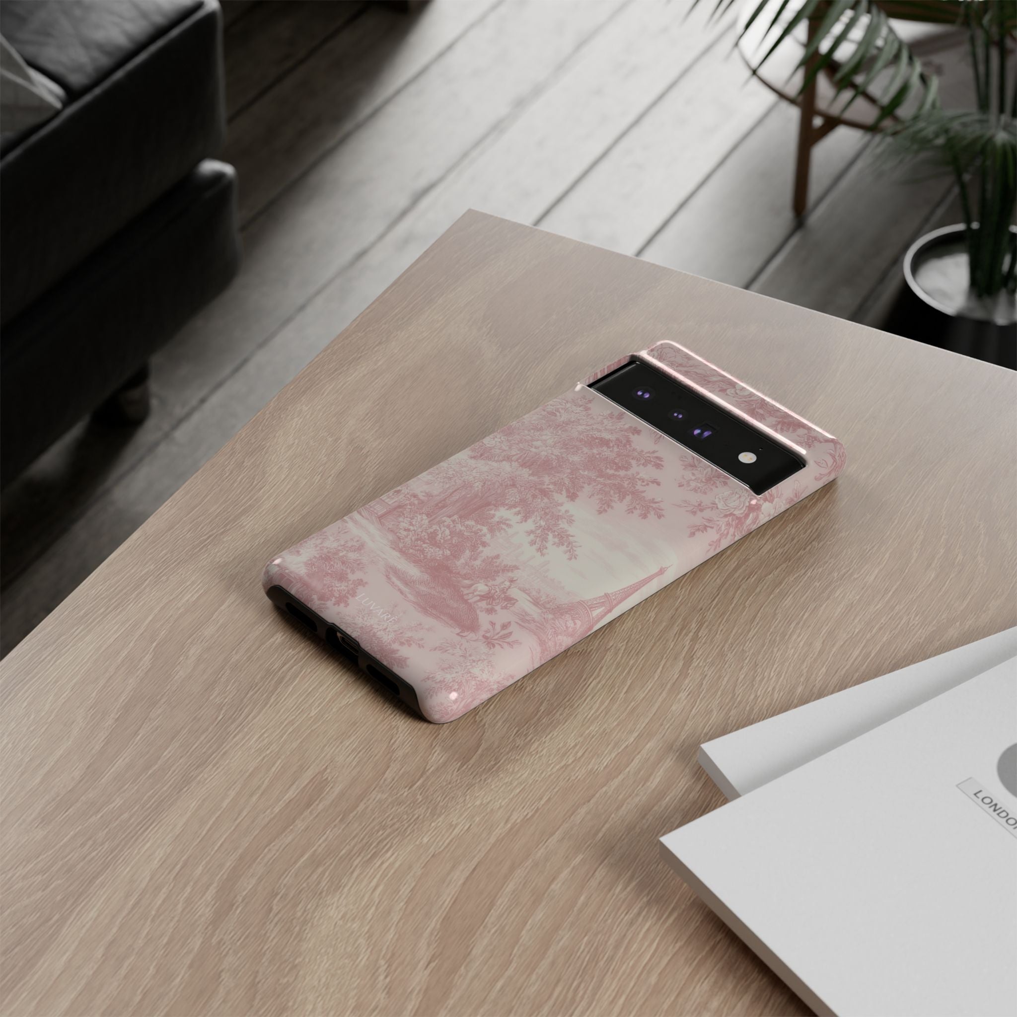 Pink Vintage Toile Case
