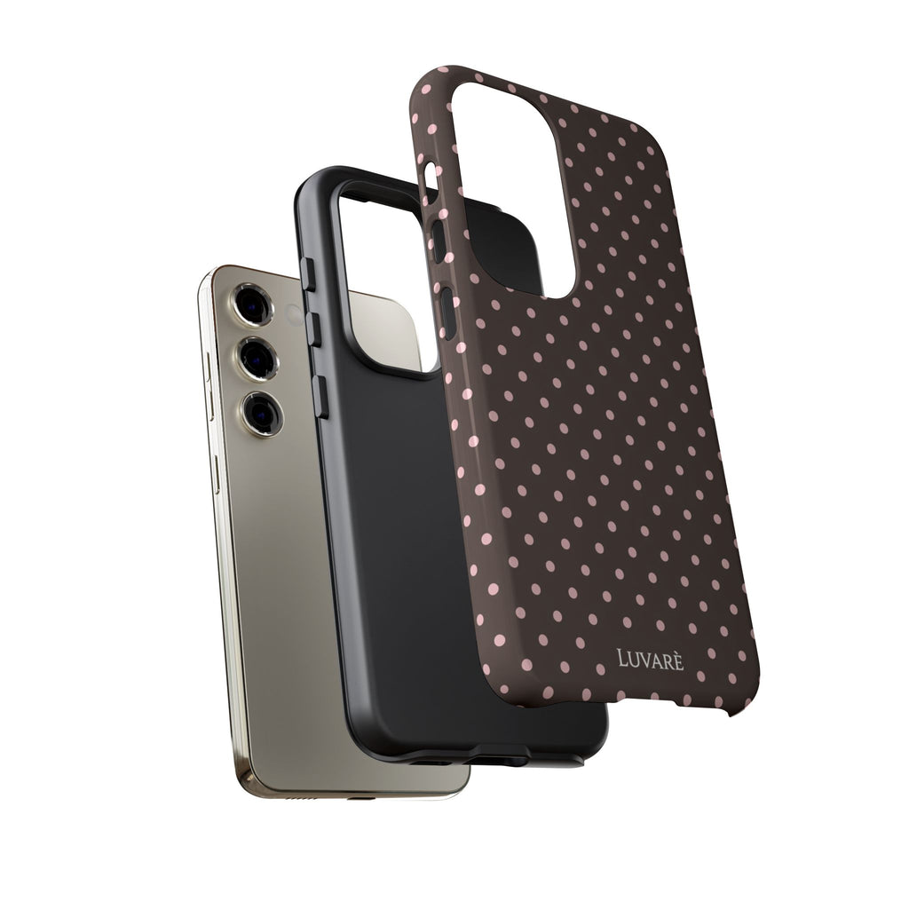 Brown Polka Dot Phone Case