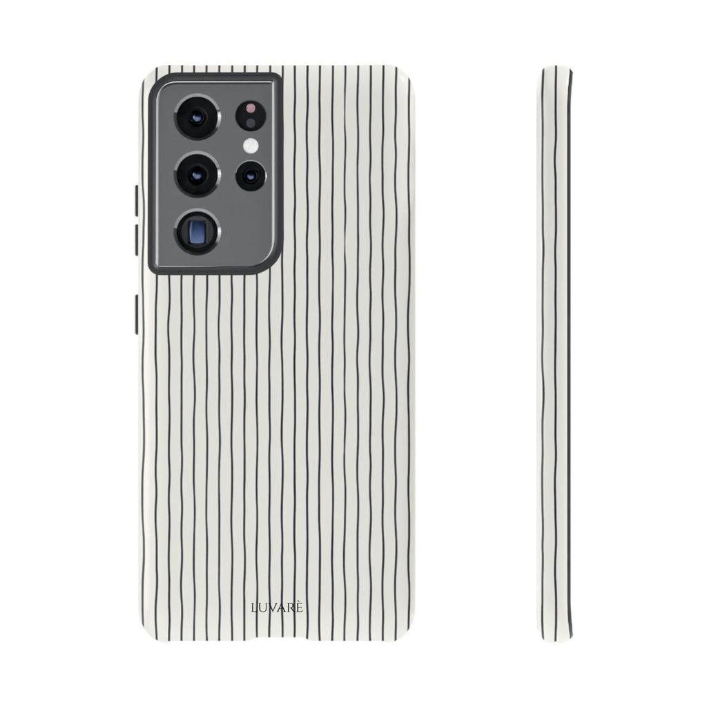 Black Pinstripe Case