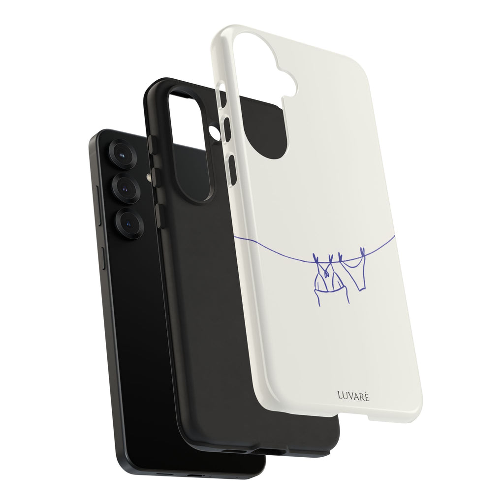 Blue Line Bikini Case
