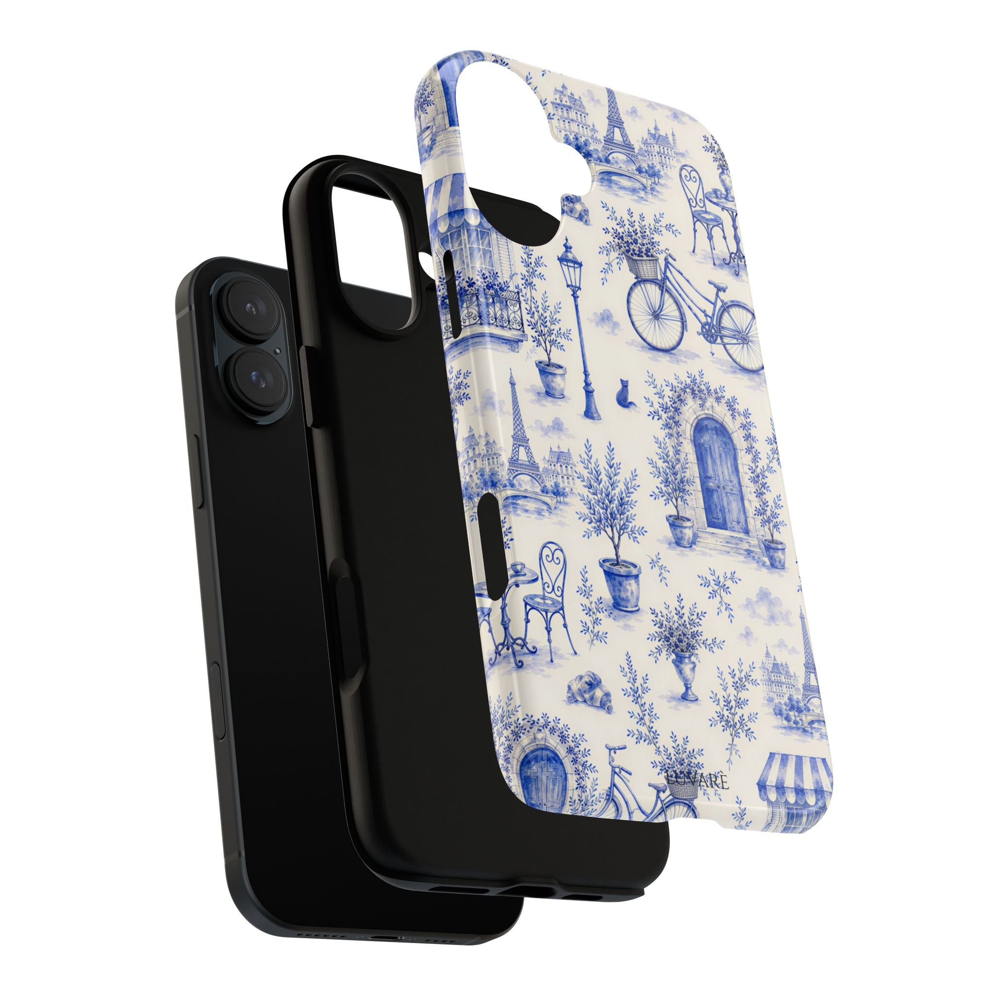Paris Blue Toile Case