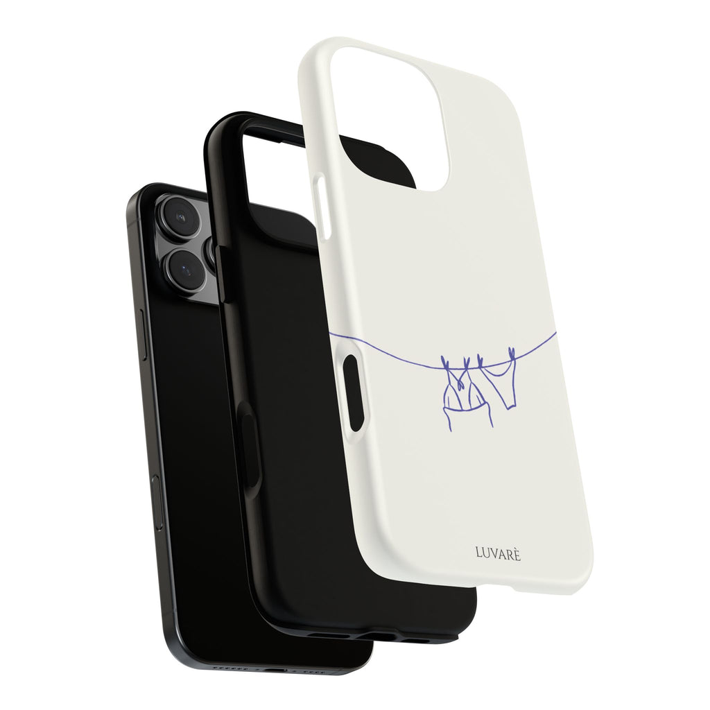 Blue Line Bikini Case