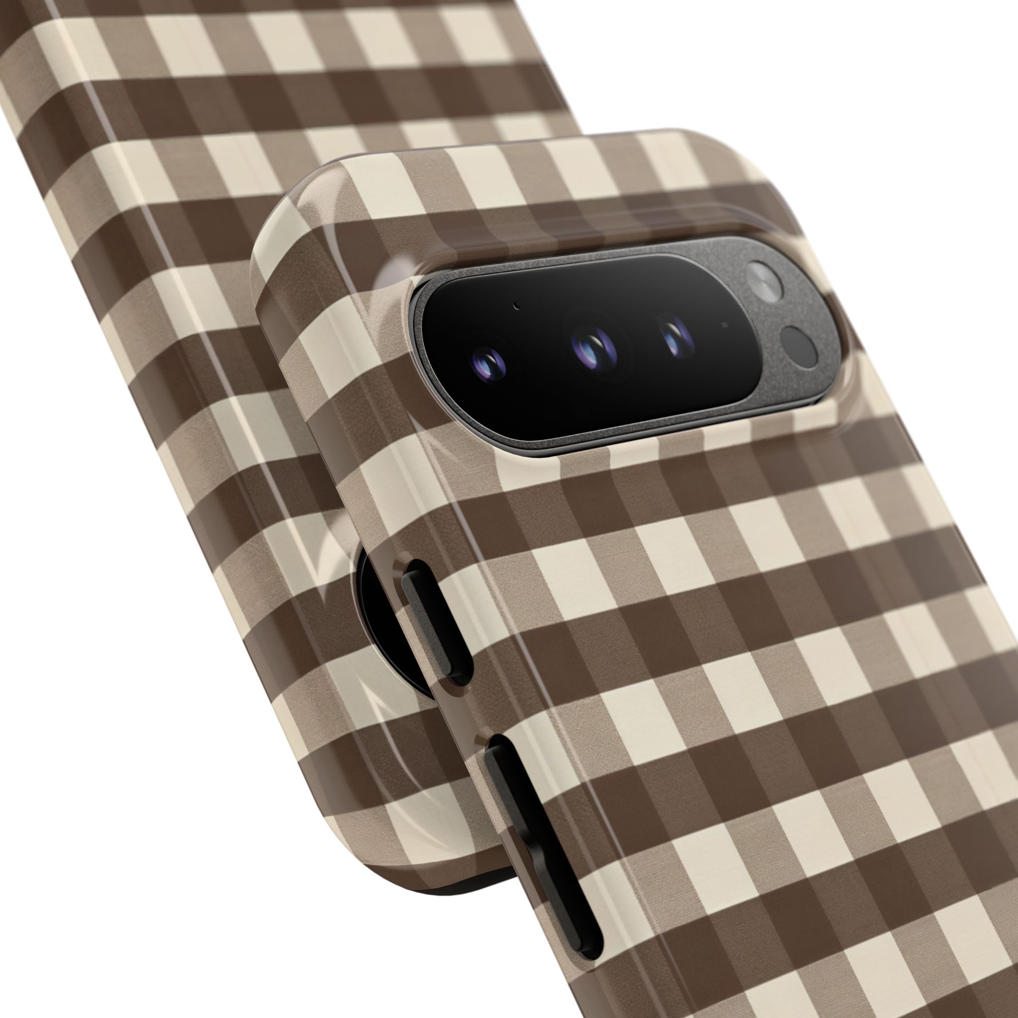 Brown Buffalo Plaid Case
