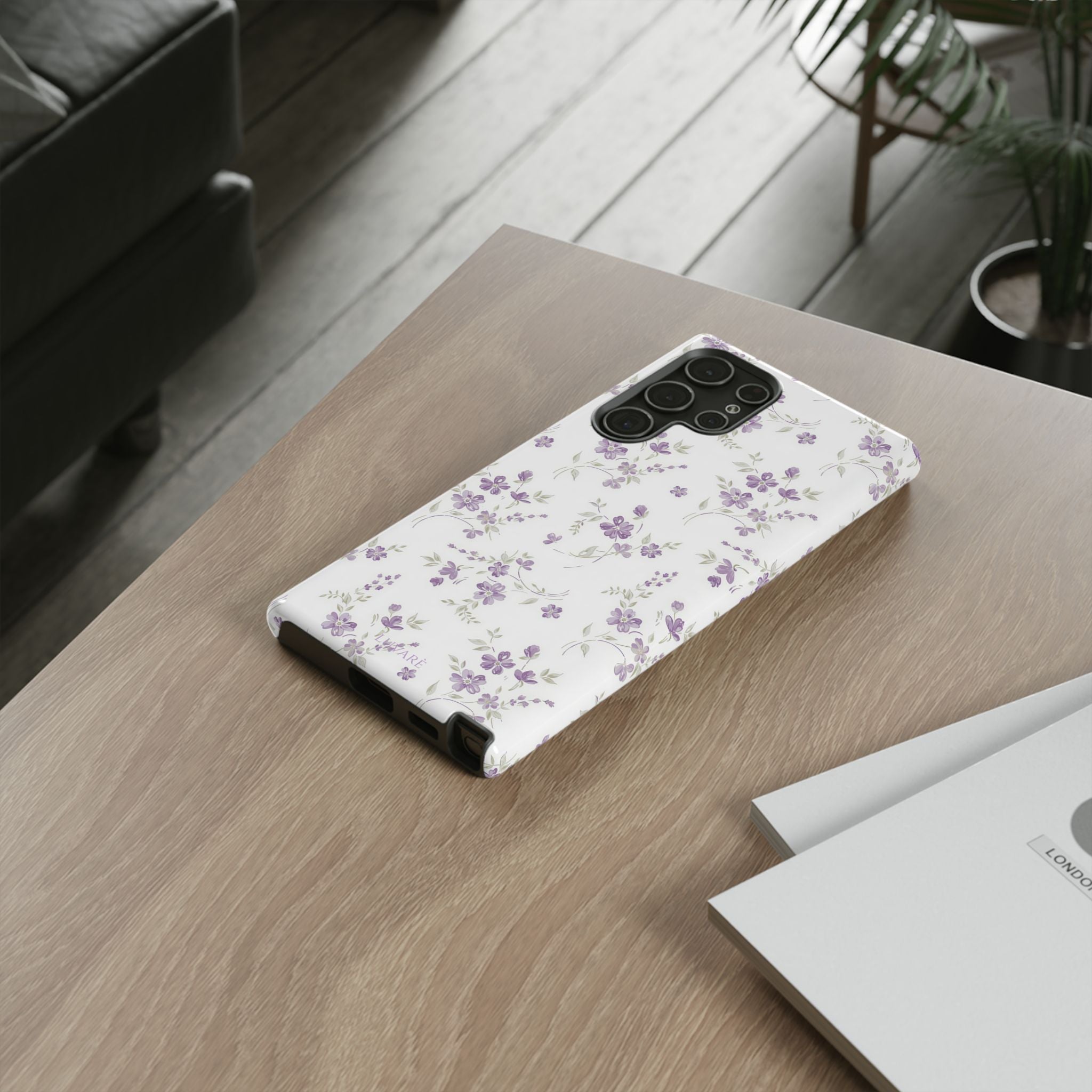 Floral Lavender Case
