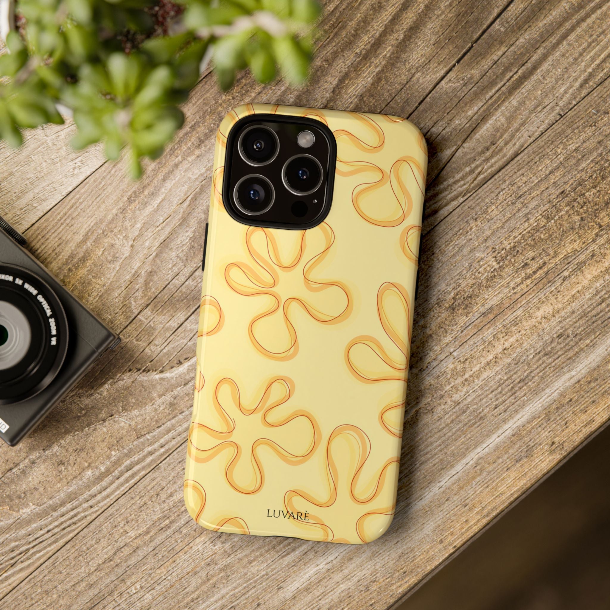 Yellow Flower Retro Case