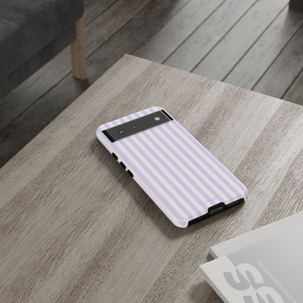 Lavender Stripe Case