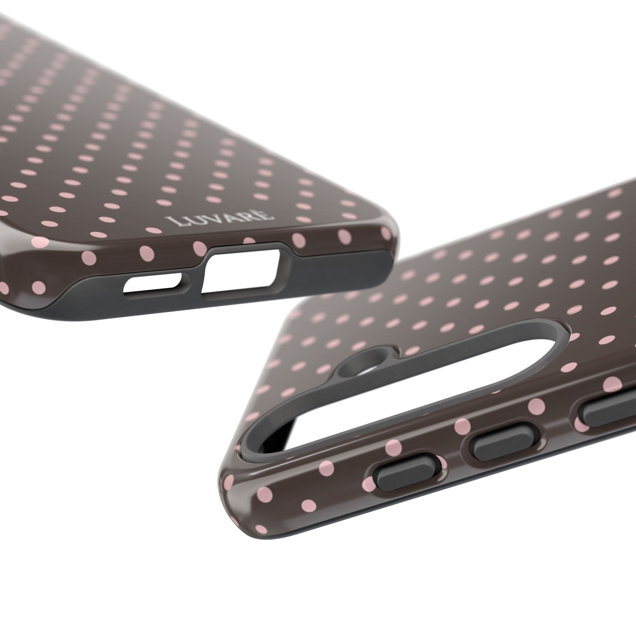 Brown Polka Dot Phone Case