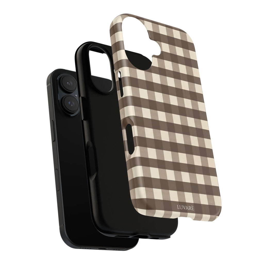 Brown Buffalo Plaid Case