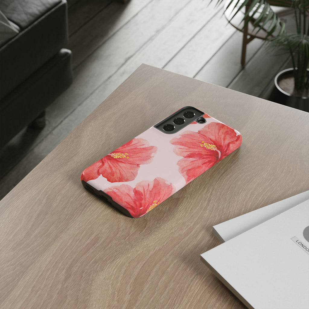 Watercolour Island Floral Hibiscus Case