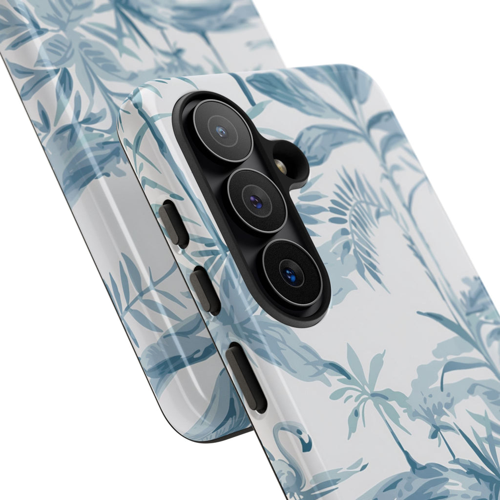 Tropical Palm Toile Case