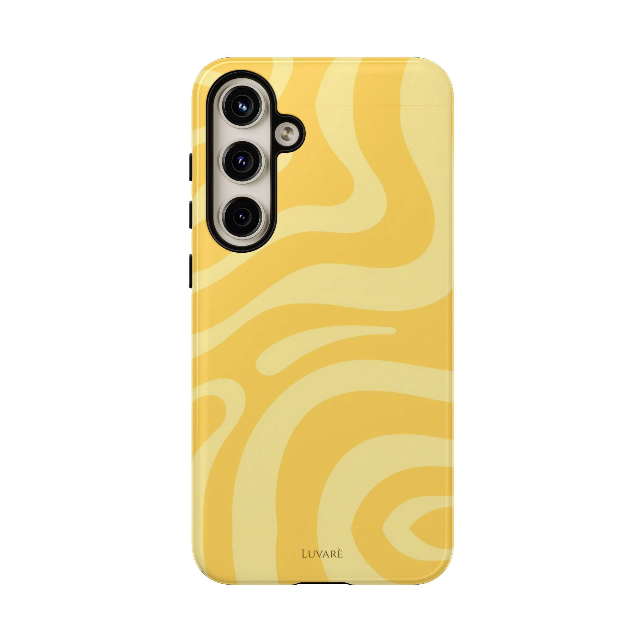 Yellow Retro Swirl Case