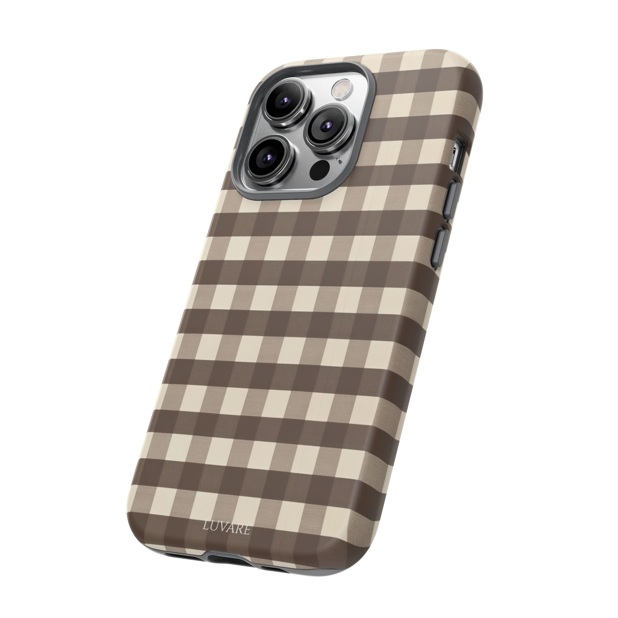 Brown Buffalo Plaid Case