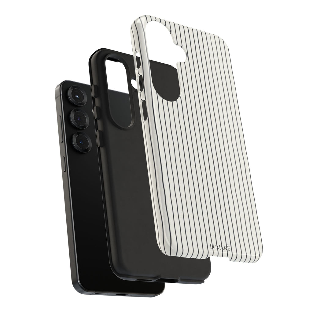 Black Pinstripe Case