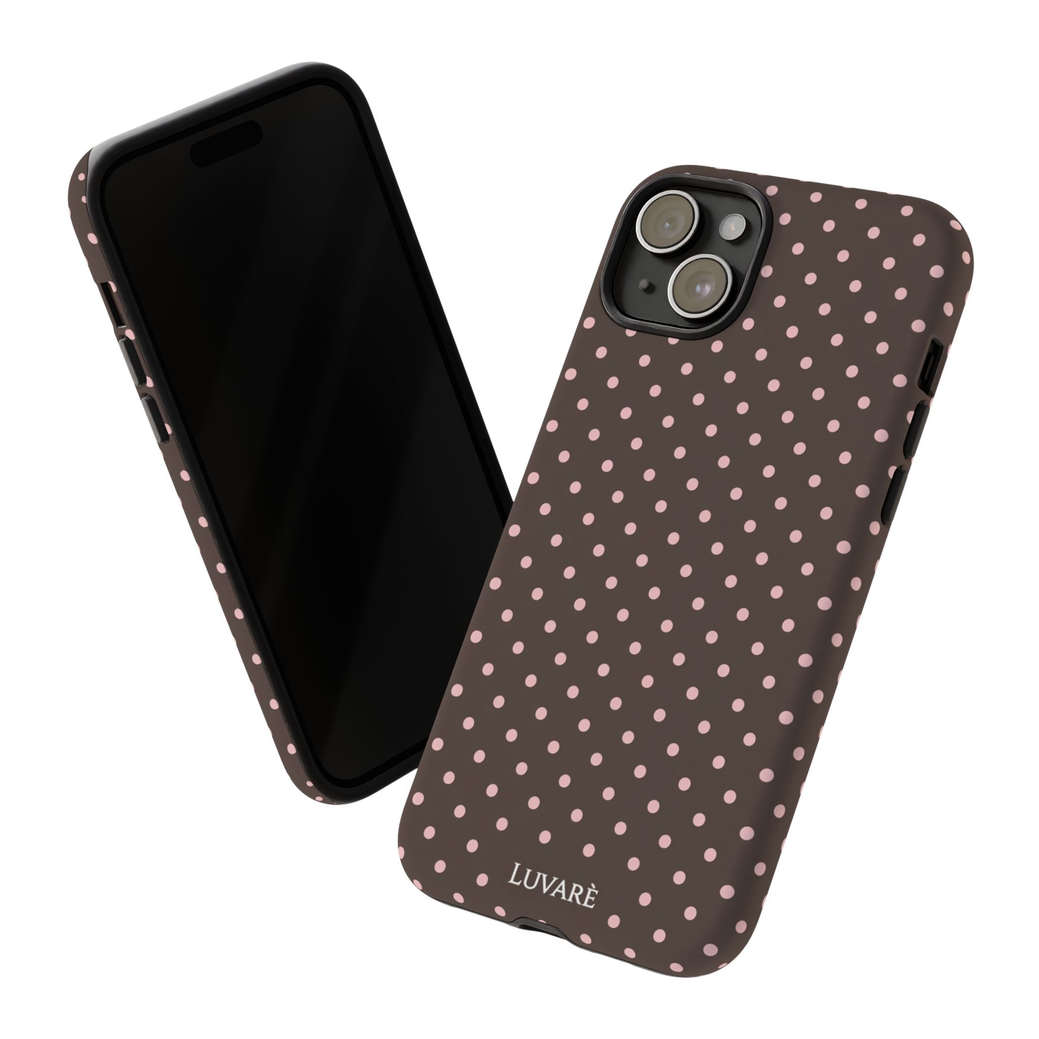 Brown Polka Dot Phone Case
