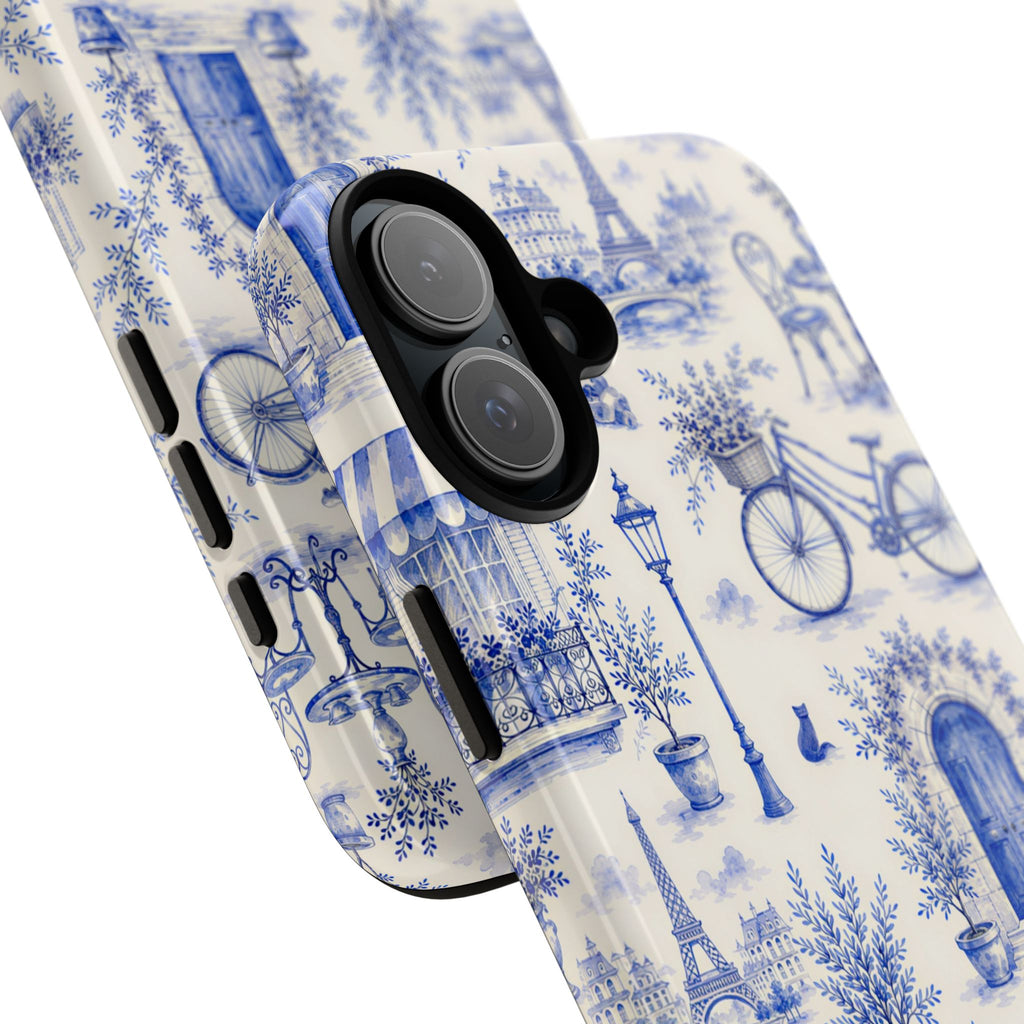 Paris Blue Toile Case