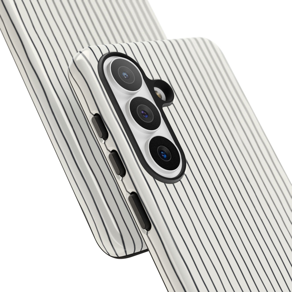 Black Pinstripe Case