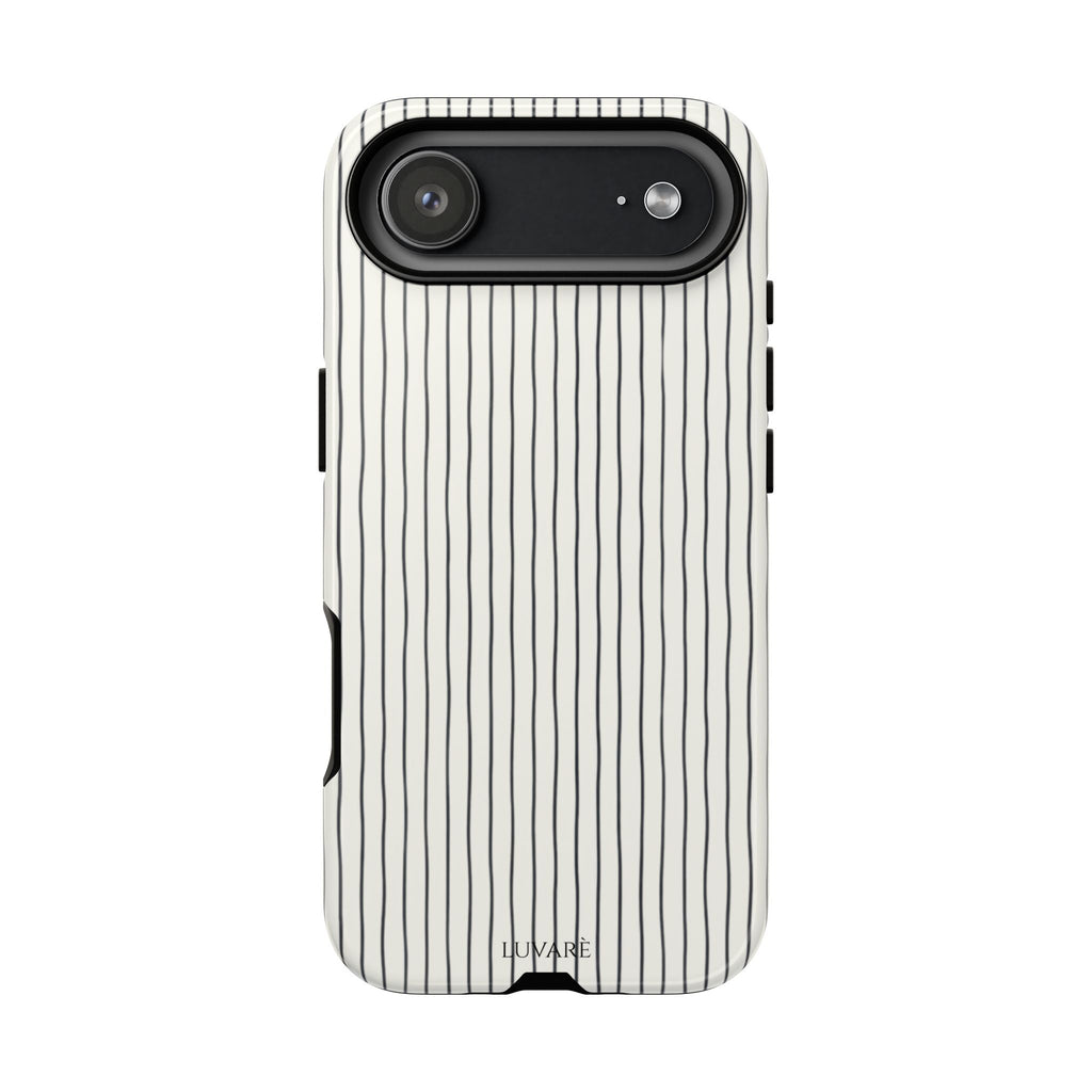 Black Pinstripe Case