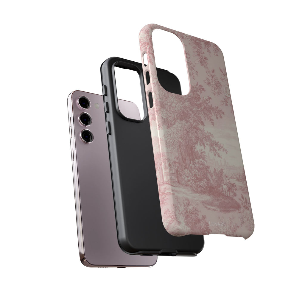 Pink Vintage Toile Case