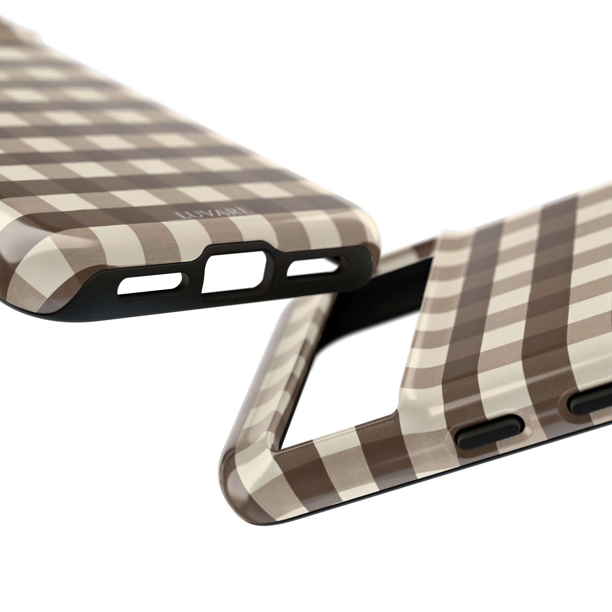 Brown Buffalo Plaid Case