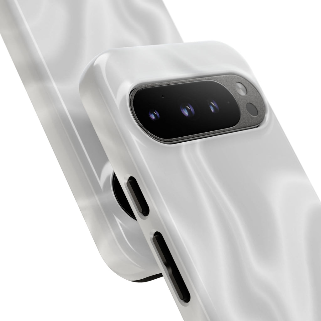 Pearl Marble Tough Phone Case — Durable Slim Impact Protection