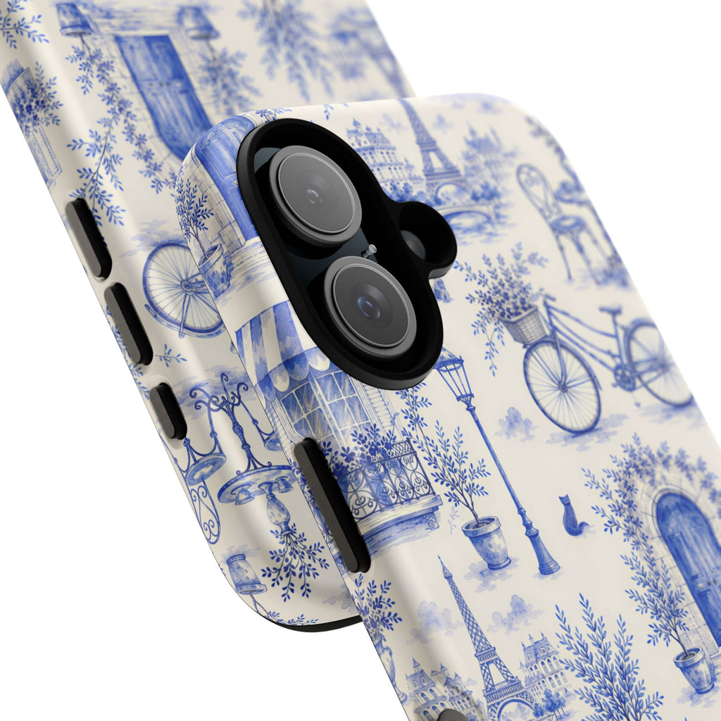 Paris Blue Toile Case