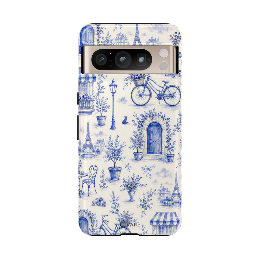 Paris Blue Toile Case