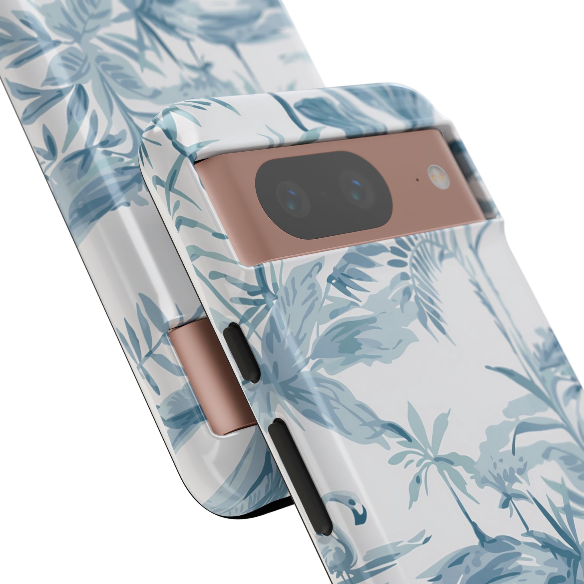 Tropical Palm Toile Case