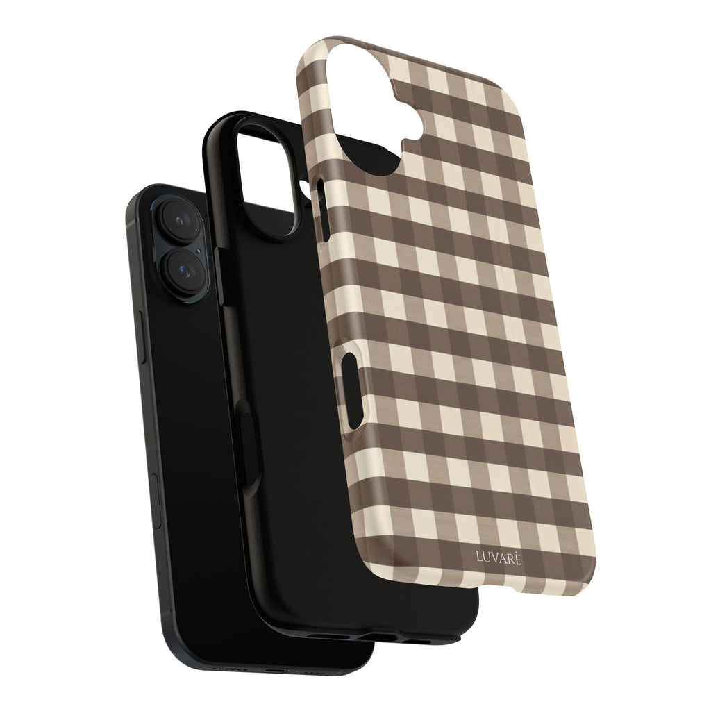 Brown Buffalo Plaid Case