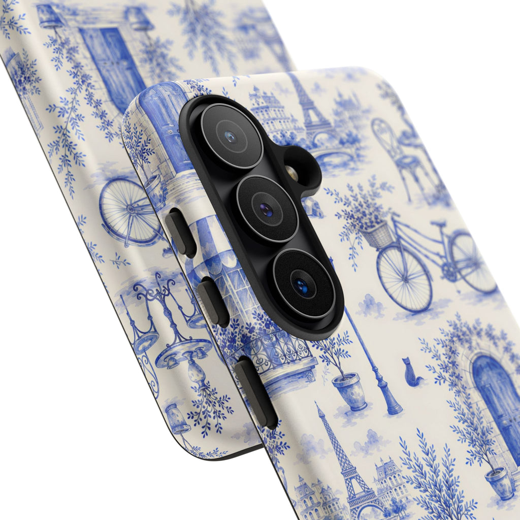 Paris Blue Toile Case