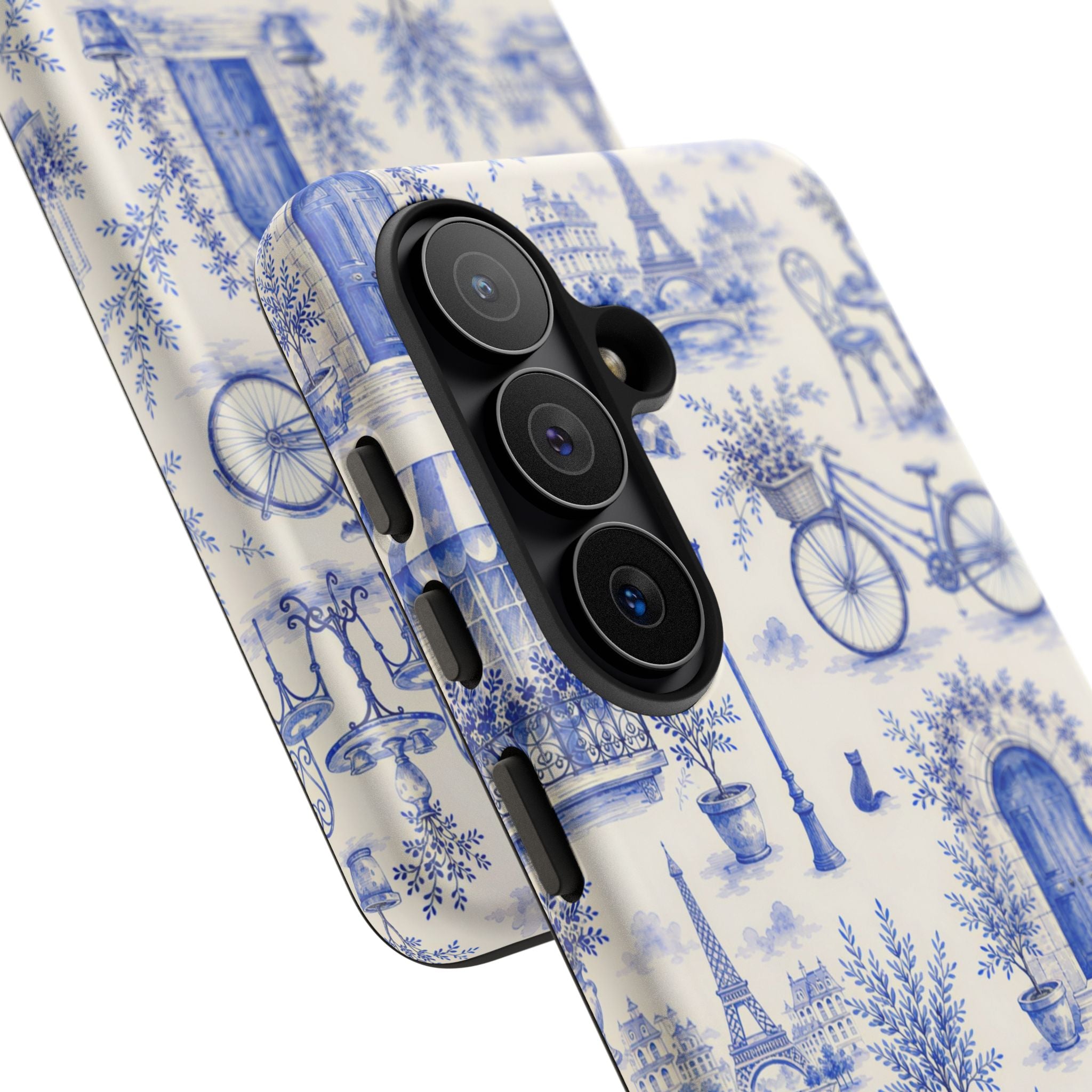 Paris Blue Toile Case