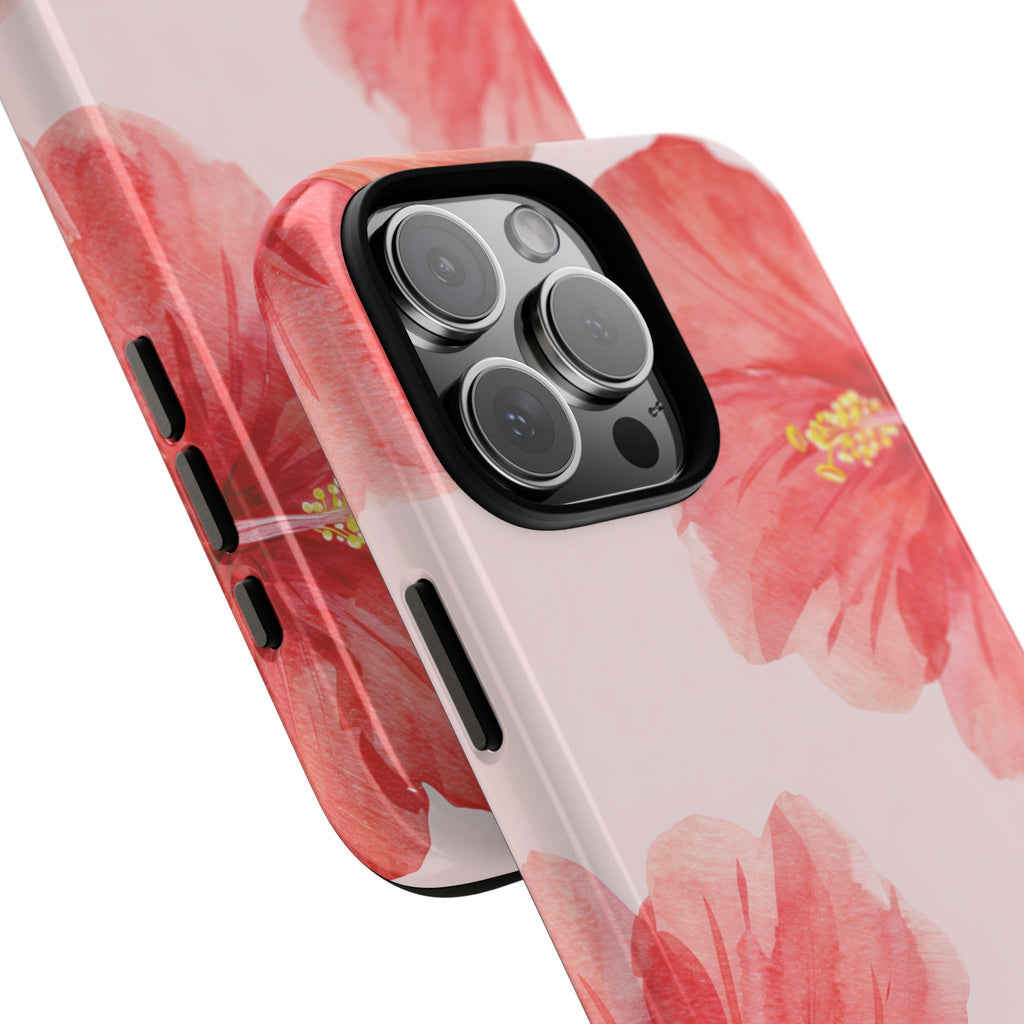 Watercolour Island Floral Hibiscus Case