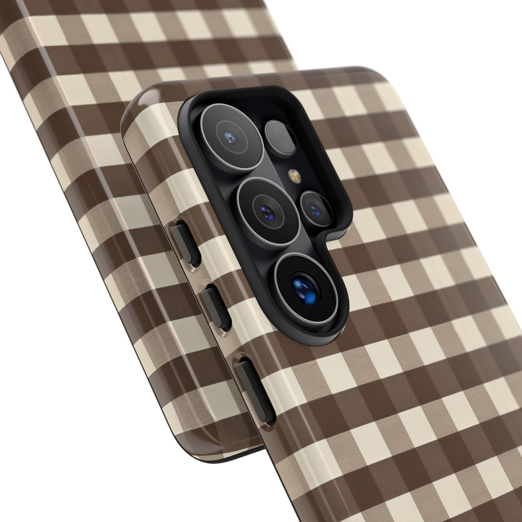 Brown Buffalo Plaid Case