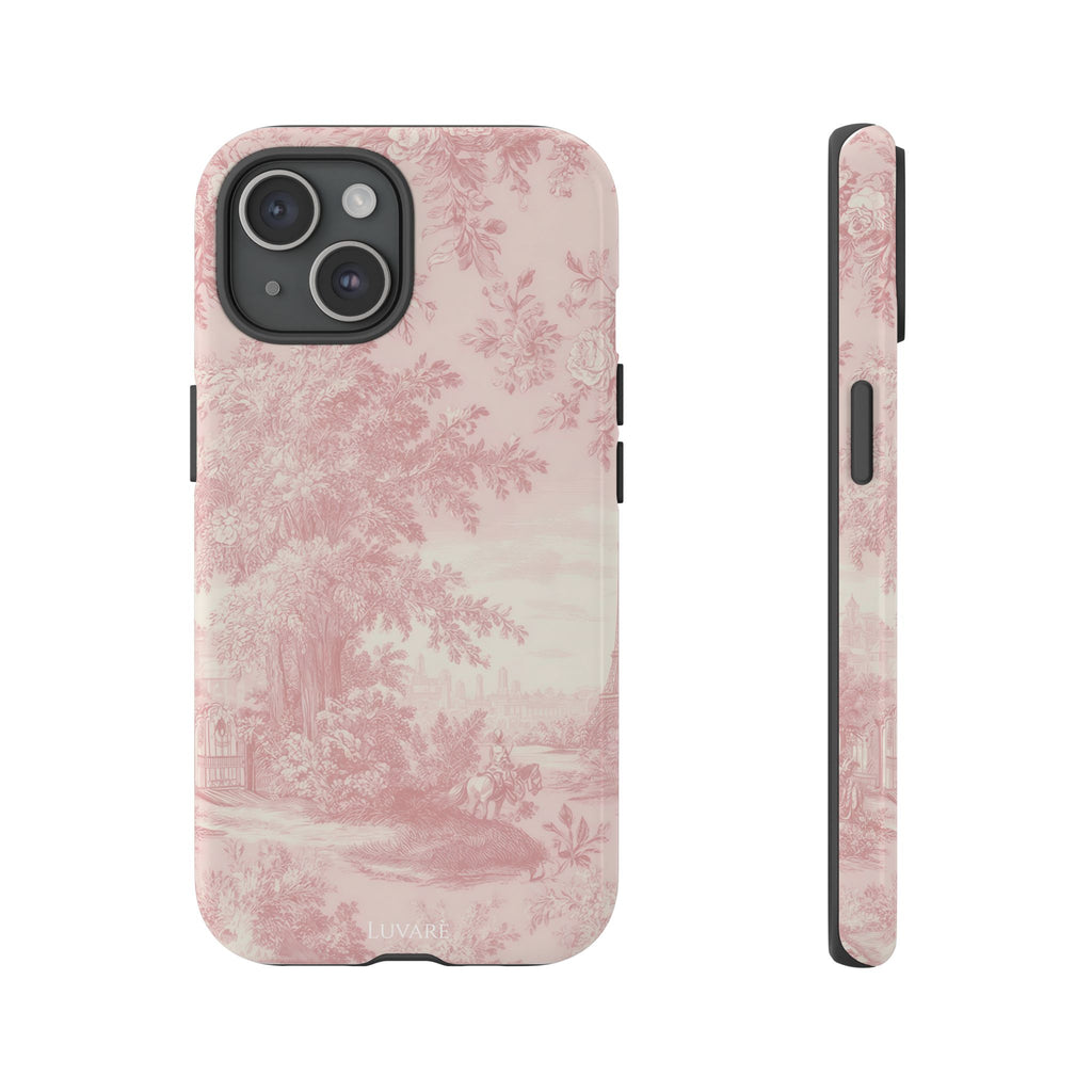 Pink Vintage Toile Case