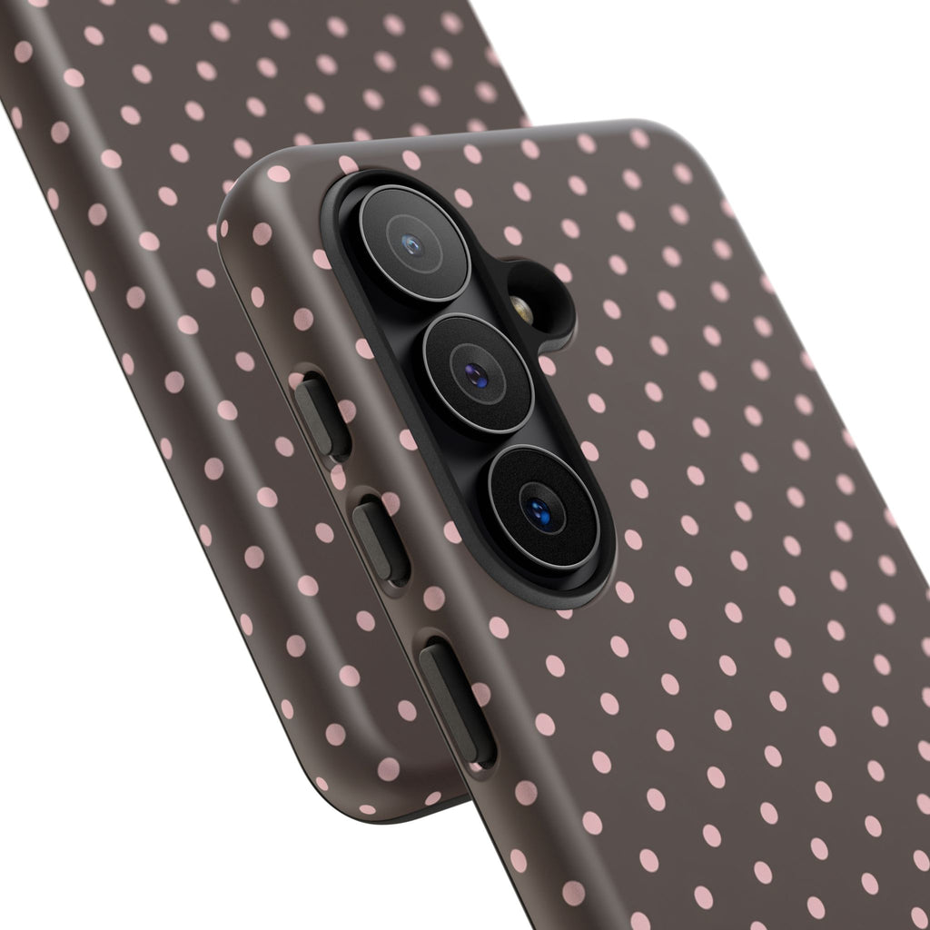 Brown Polka Dot Phone Case