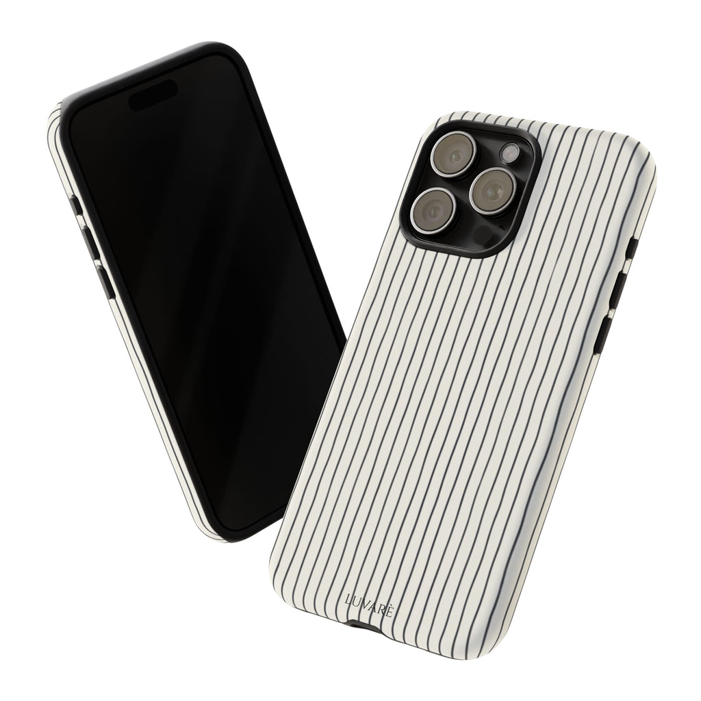 Black Pinstripe Case
