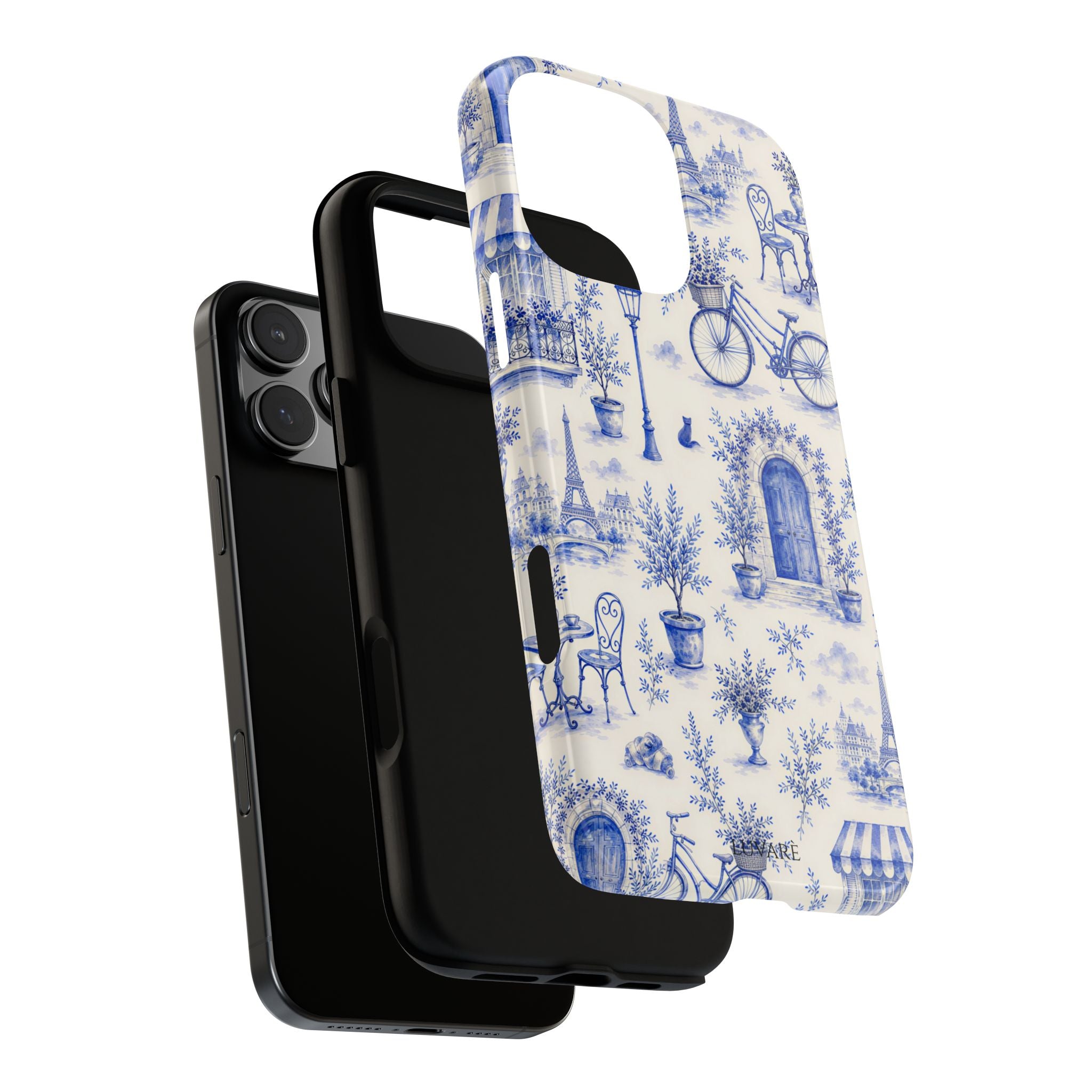 Paris Blue Toile Case