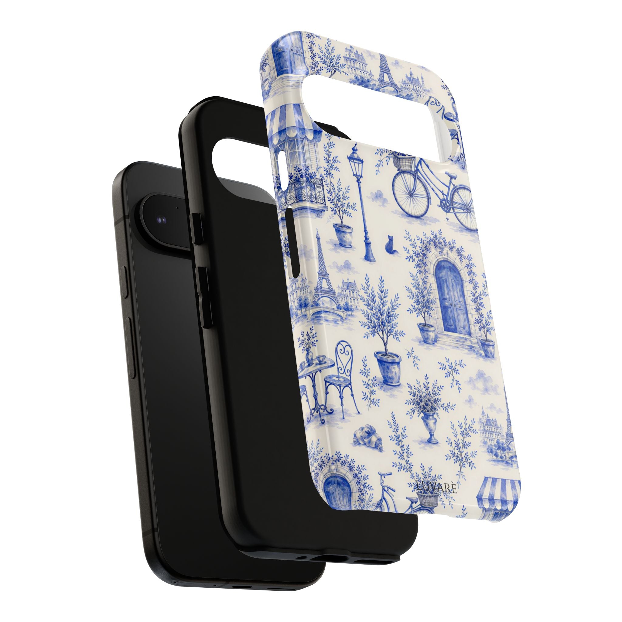 Paris Blue Toile Case