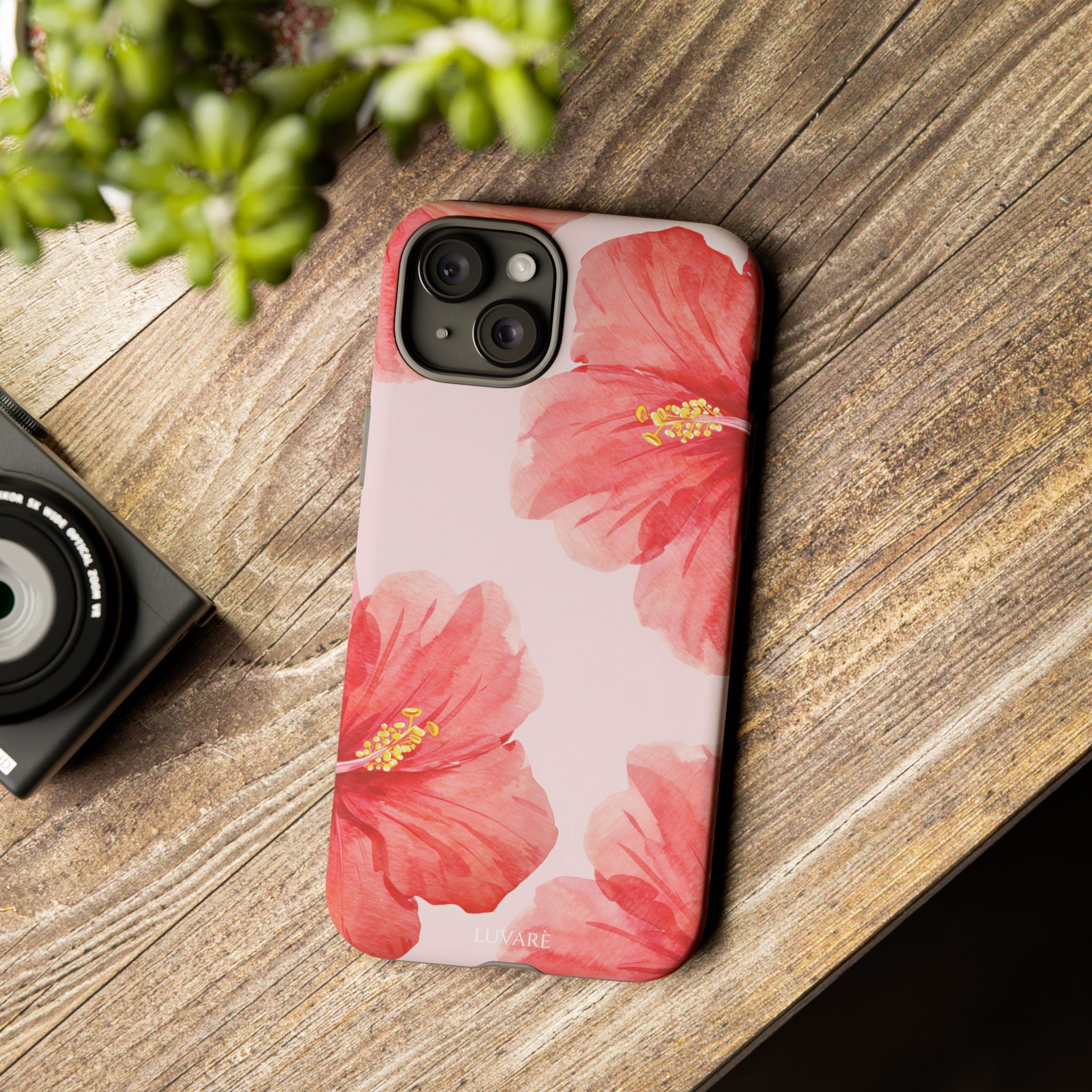 Watercolour Island Floral Hibiscus Case