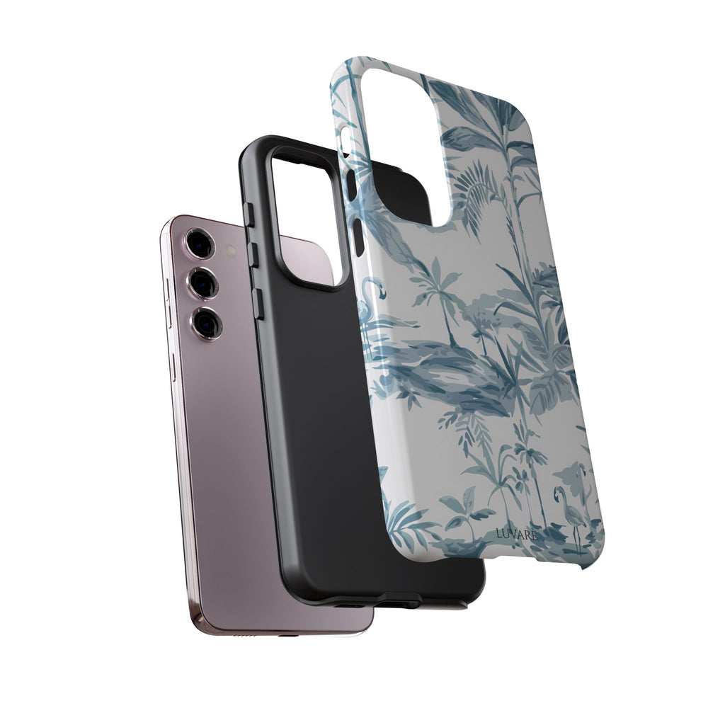 Tropical Palm Toile Case