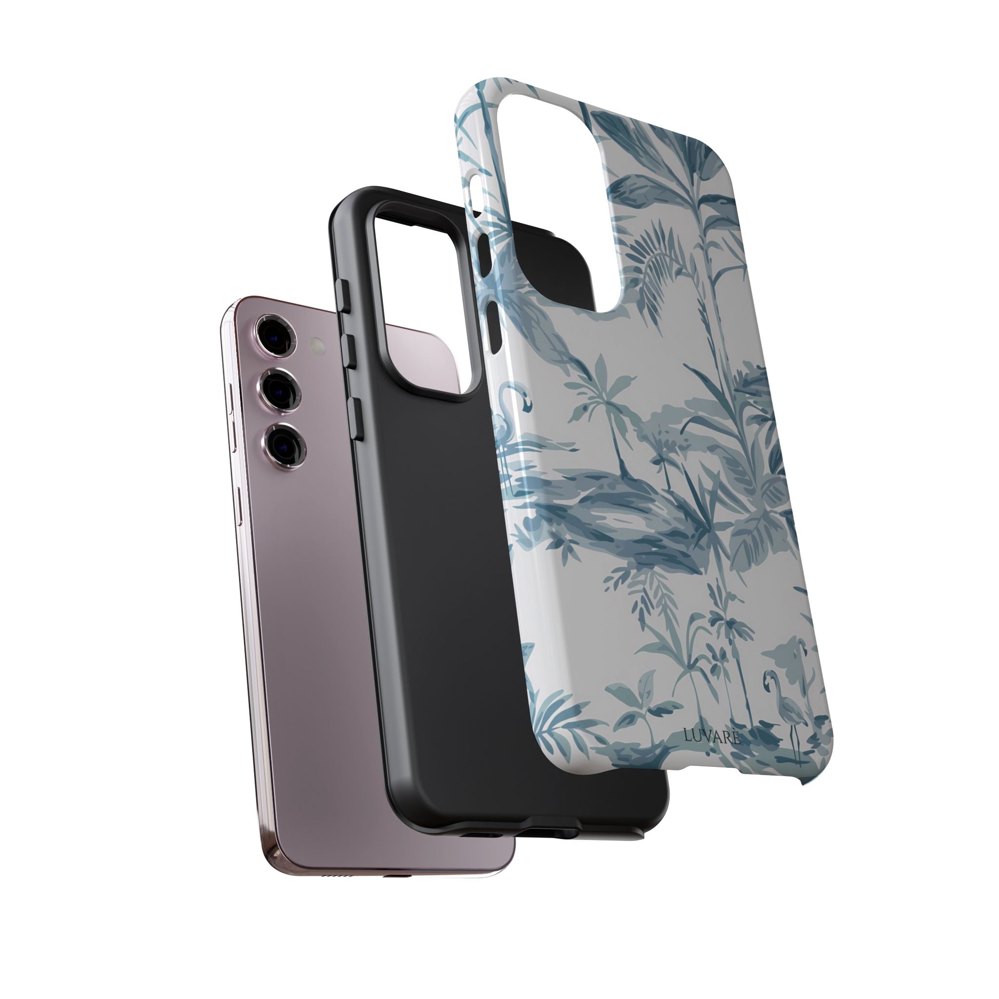 Tropical Palm Toile Case
