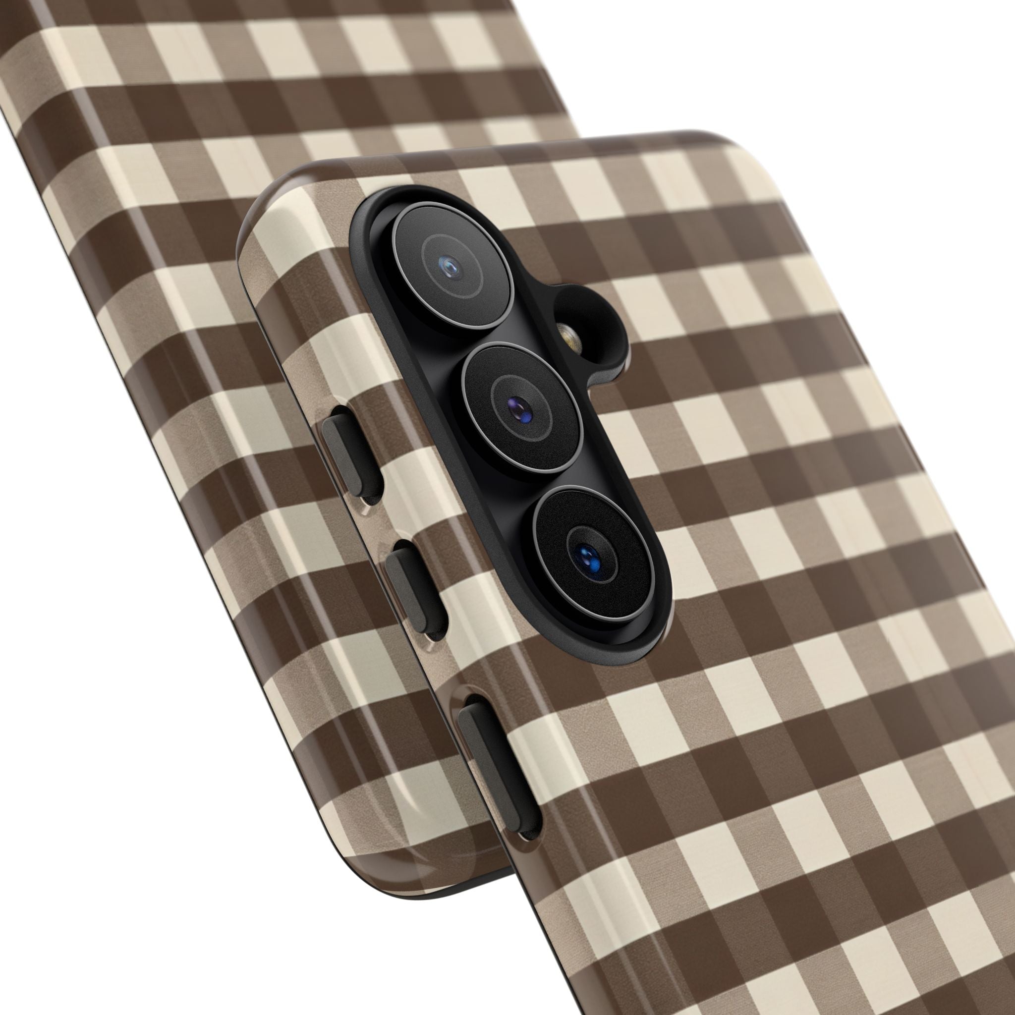 Brown Buffalo Plaid Case