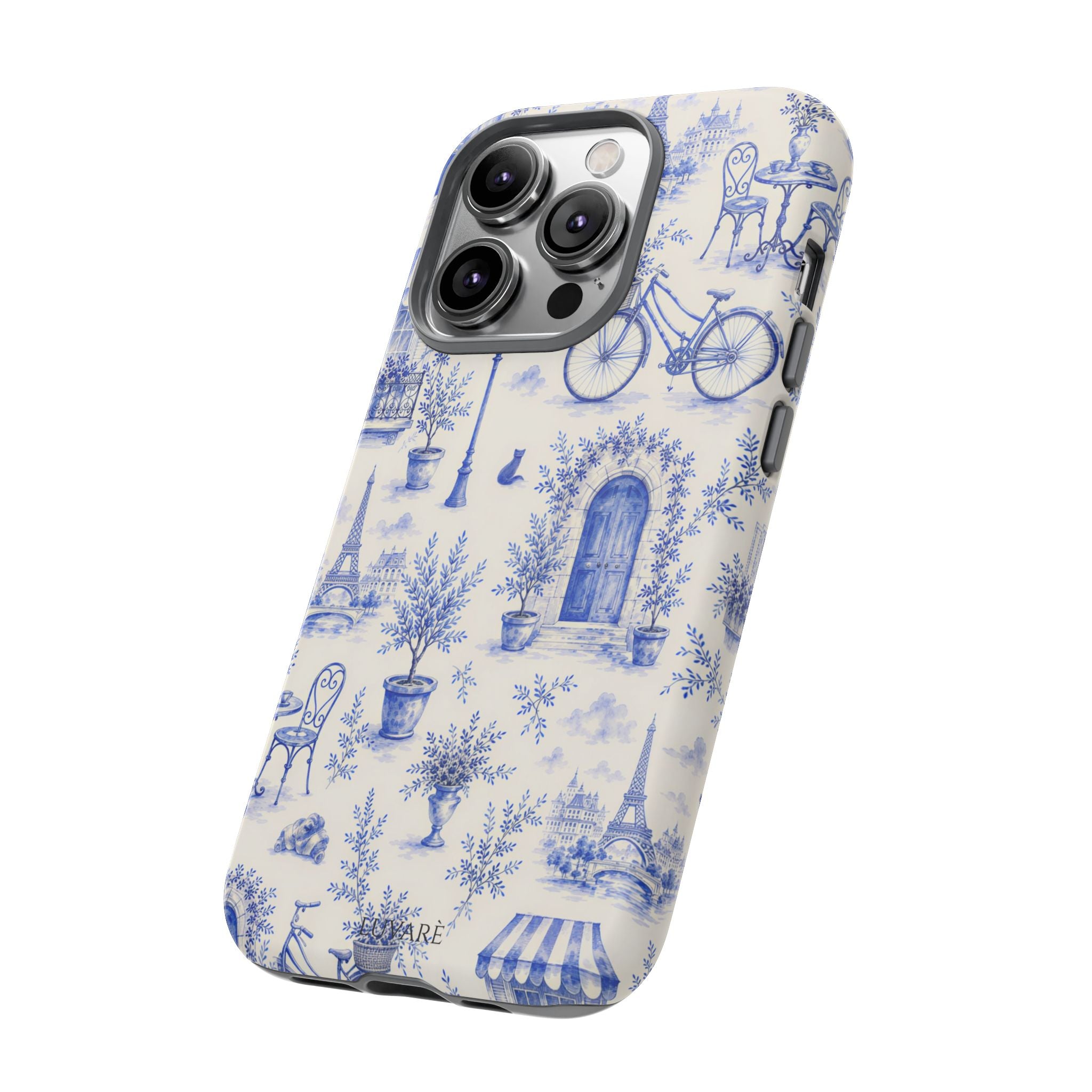 Paris Blue Toile Case
