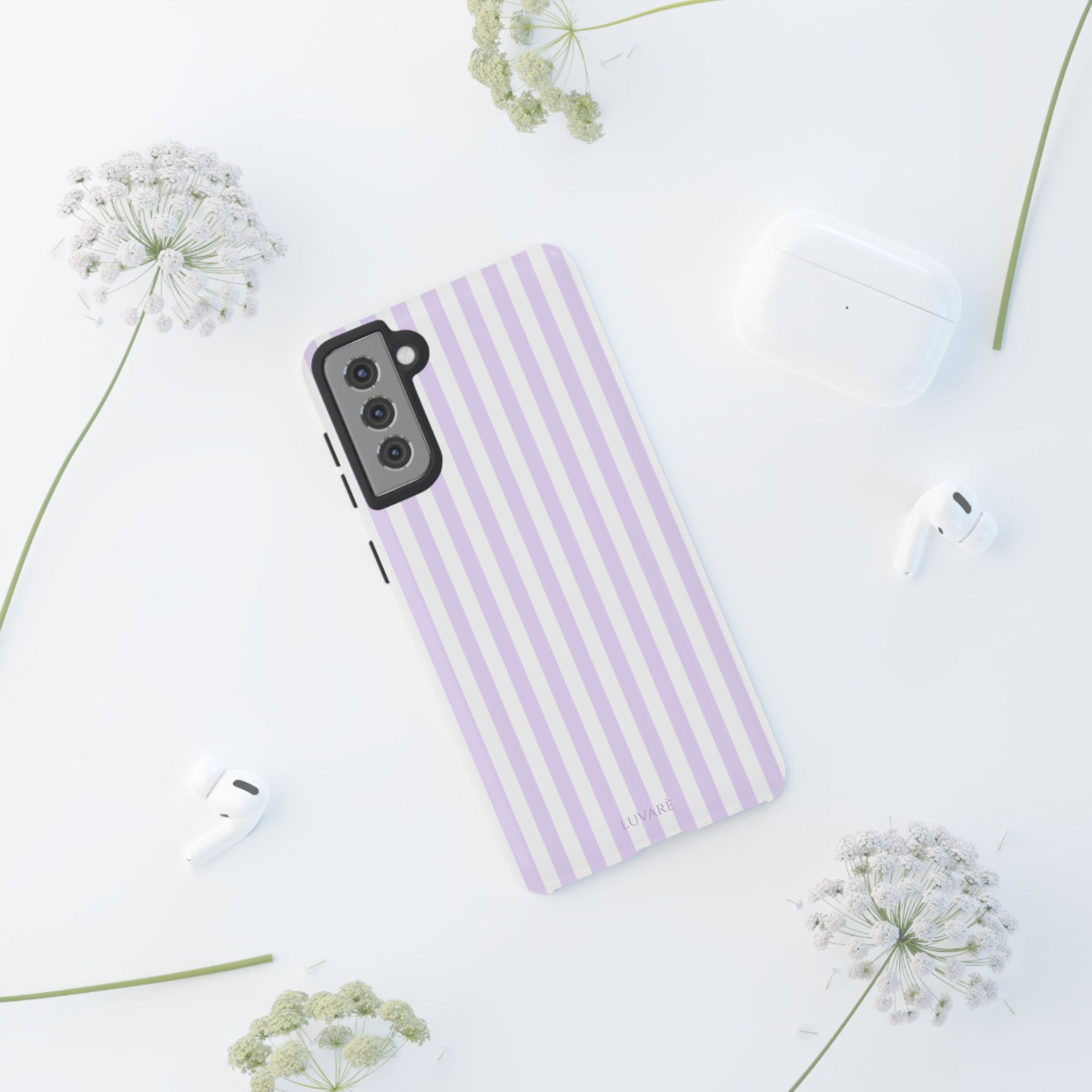 Lavender Stripe Case