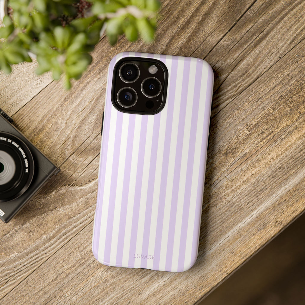 Lavender Stripe Case