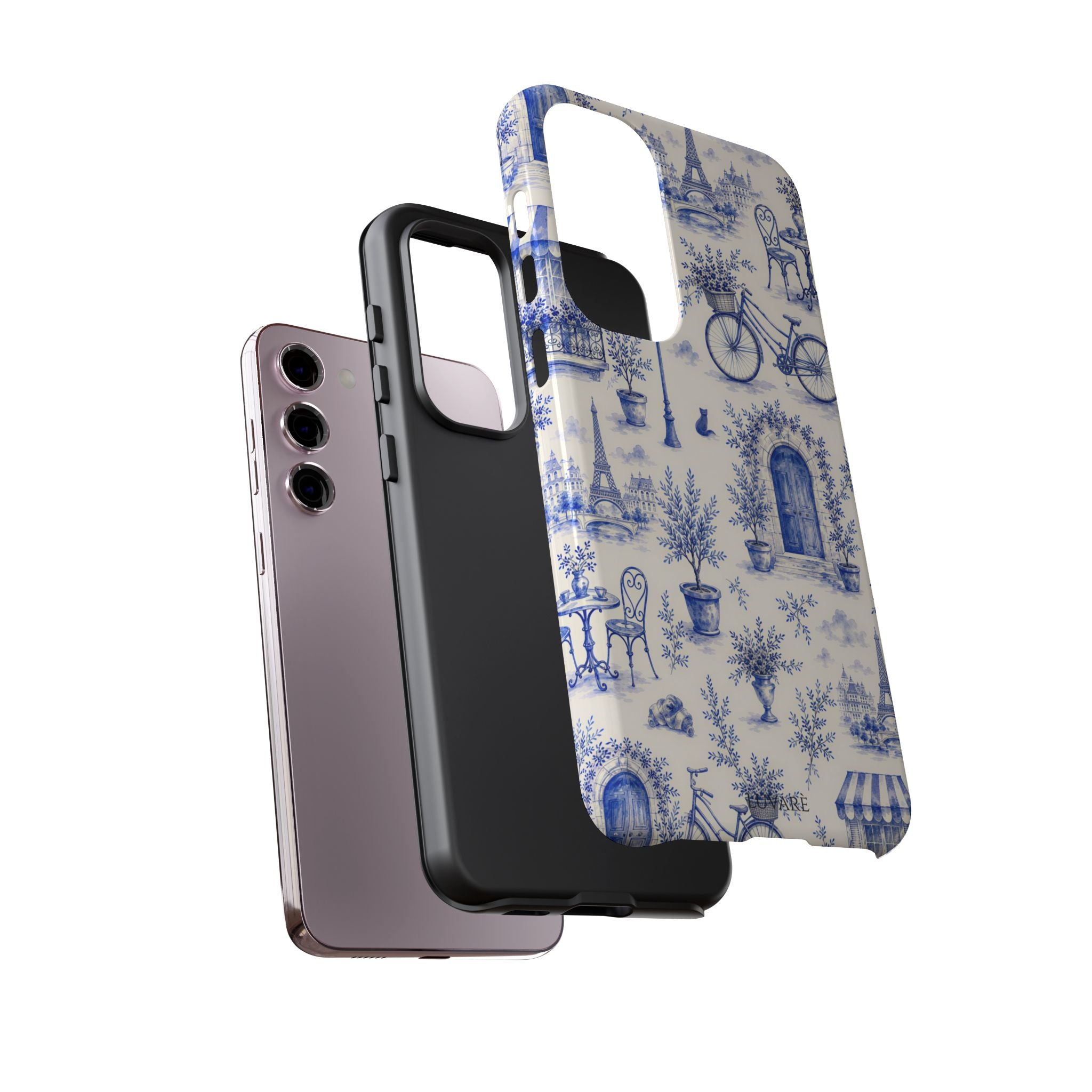 Paris Blue Toile Case