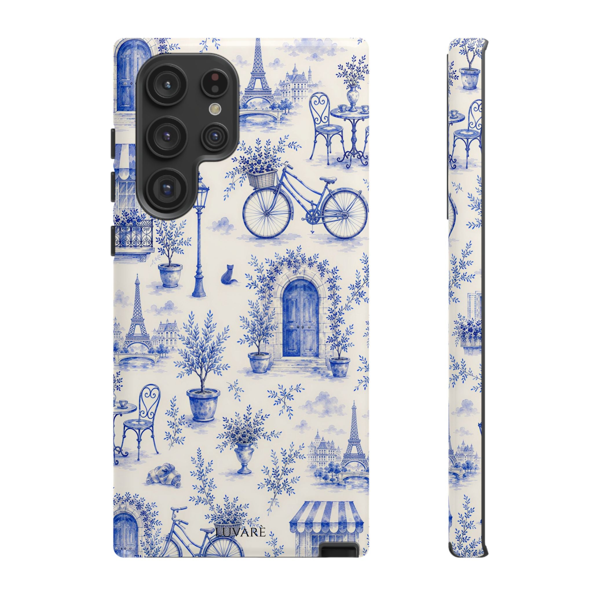 Paris Blue Toile Case