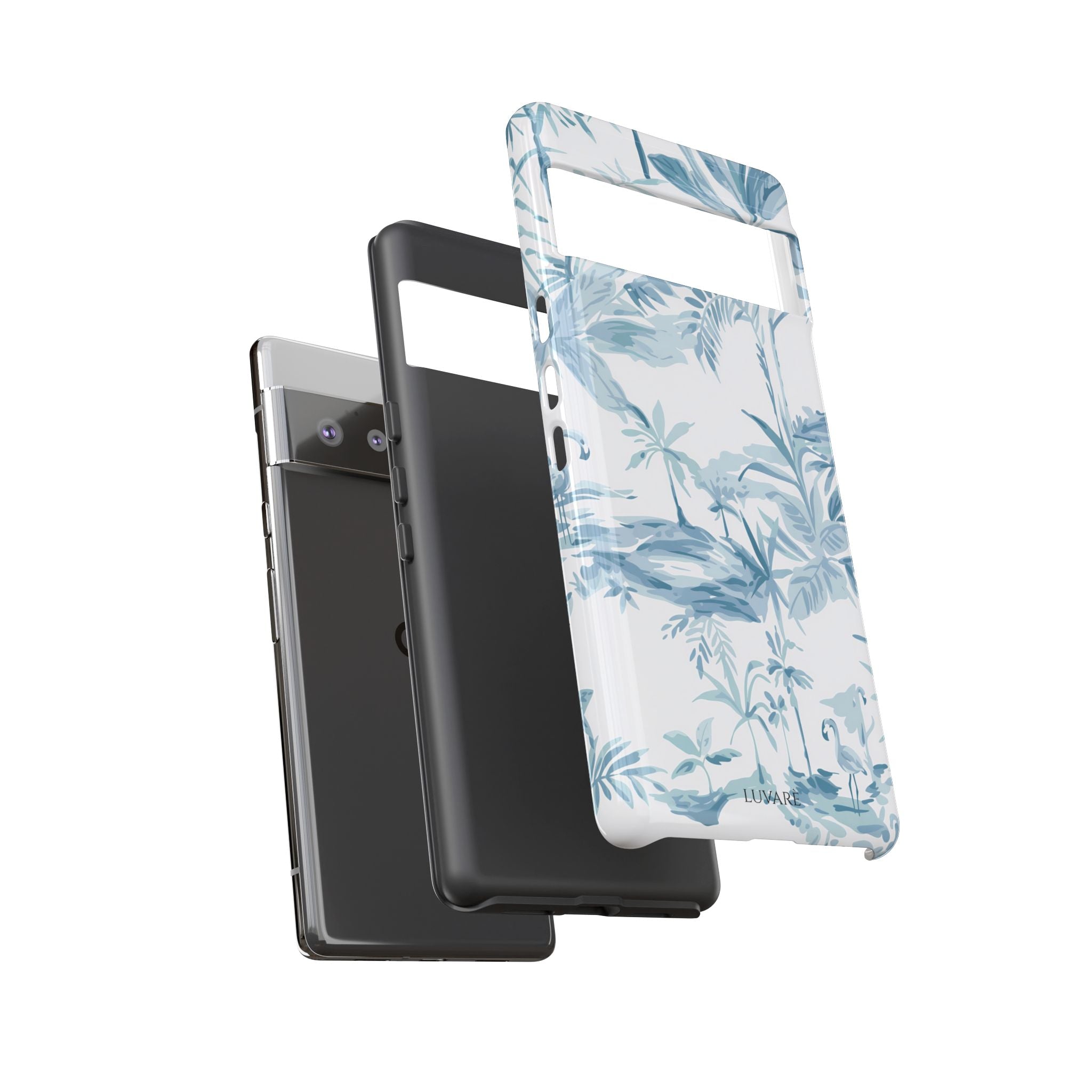 Tropical Palm Toile Case