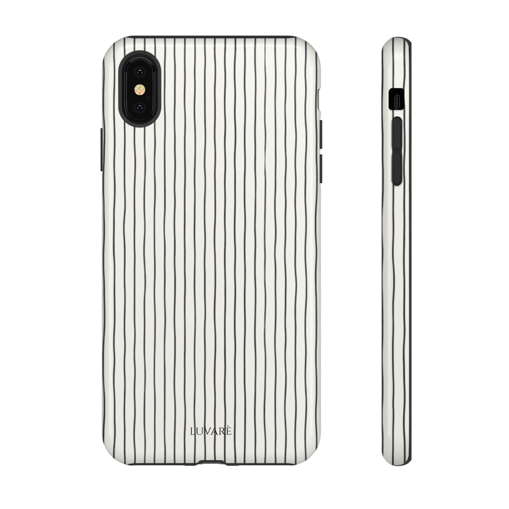 Black Pinstripe Case