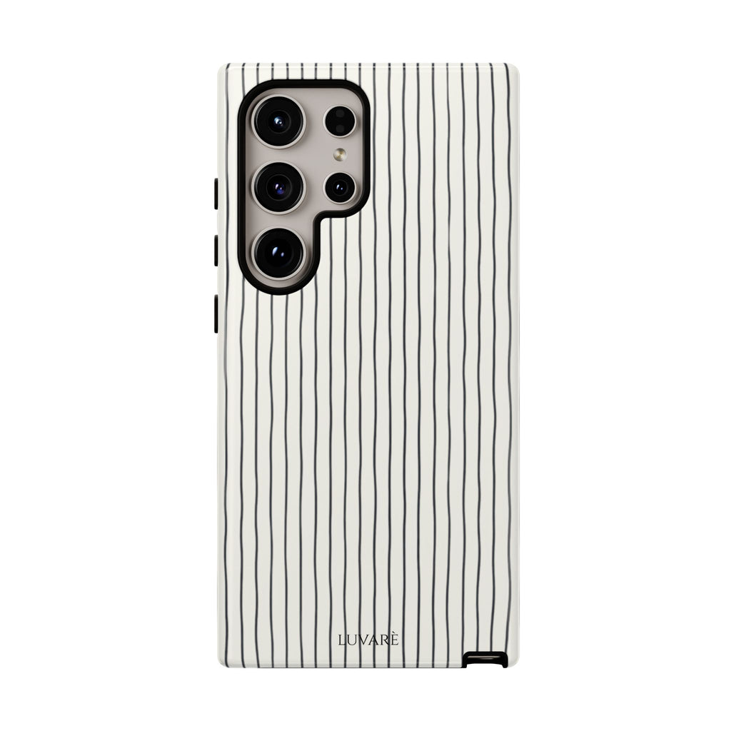 Black Pinstripe Case