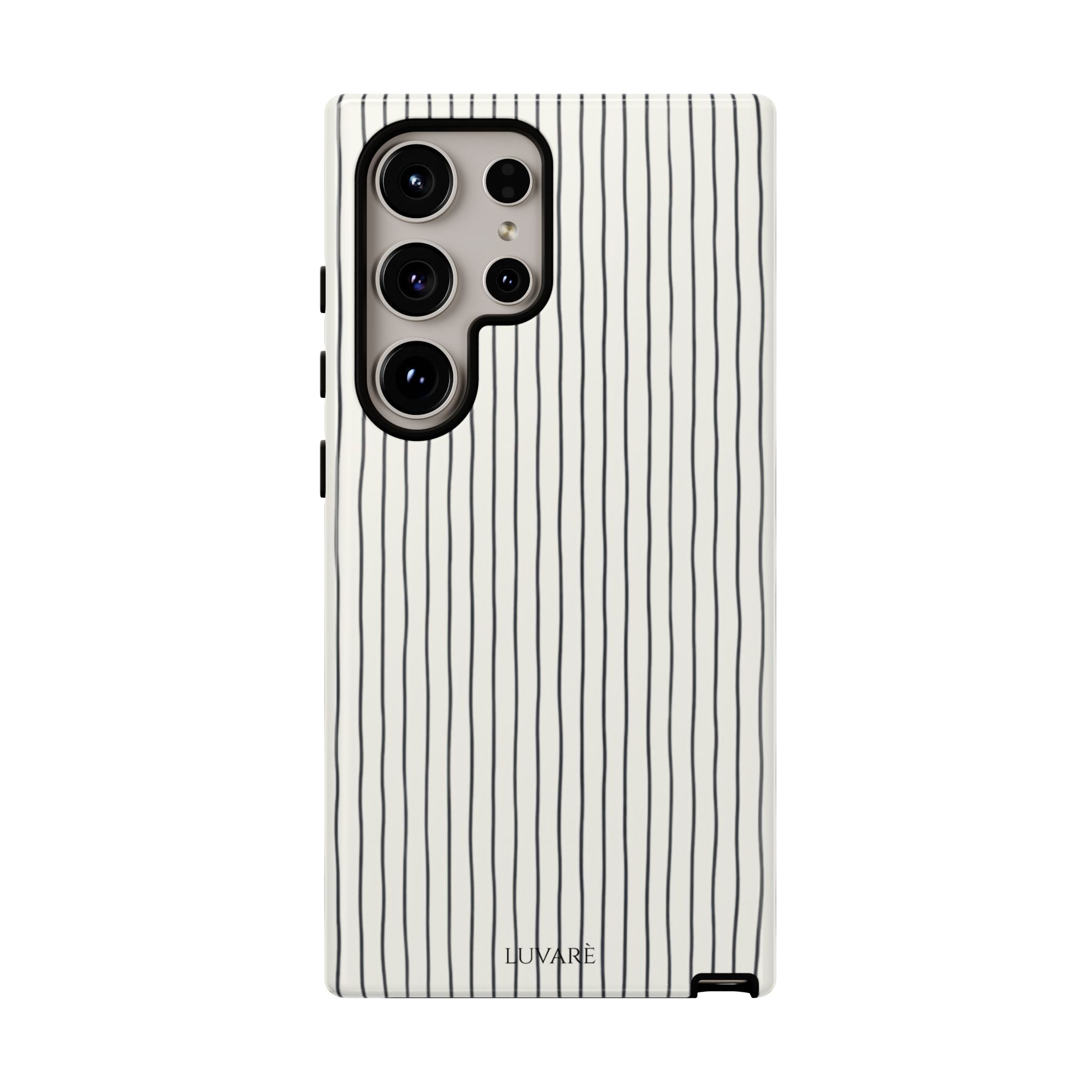 Black Pinstripe Case